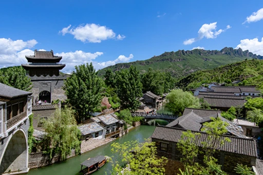 China, Beijing, Gubei Water Town Tourist Attractions Introduction!