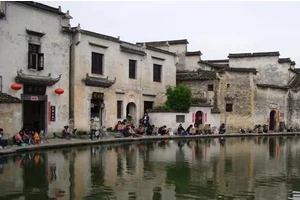 China tourism, Guangfu ancient town, 4A scenic spot!