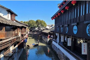 China, Shanghai, Xinchang ancient town tourist attractions introduction!